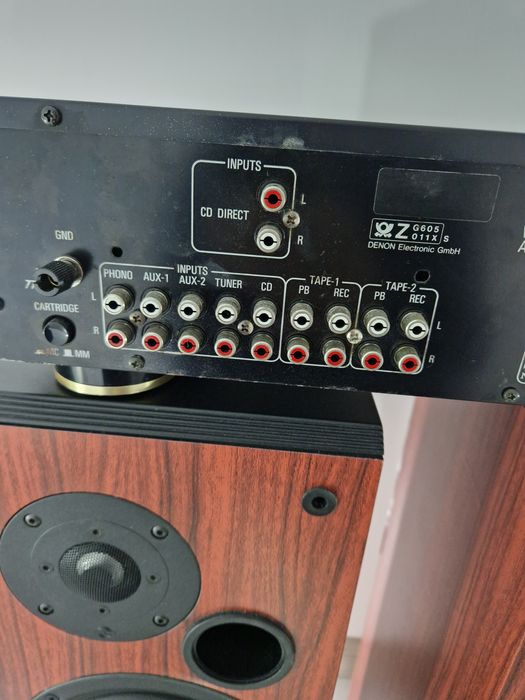 Amplificator denon și boxe quart