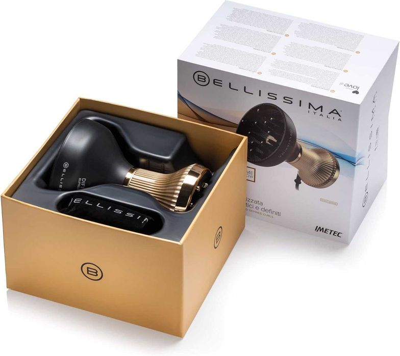 Сешоар за къдрава коса Bllissima 11824, DIFFON SUPREME, 2 в 1, дифузер