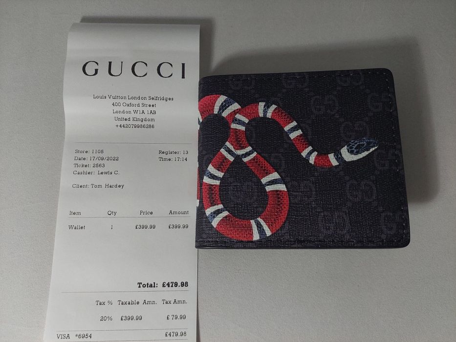 Vinted portofel gucci factura bon moda cadou