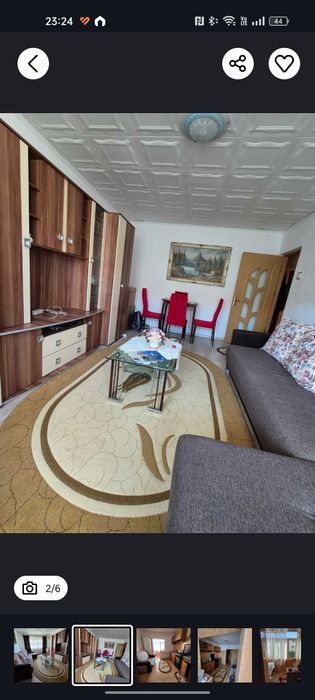 Apartament 2 camere mobilat .