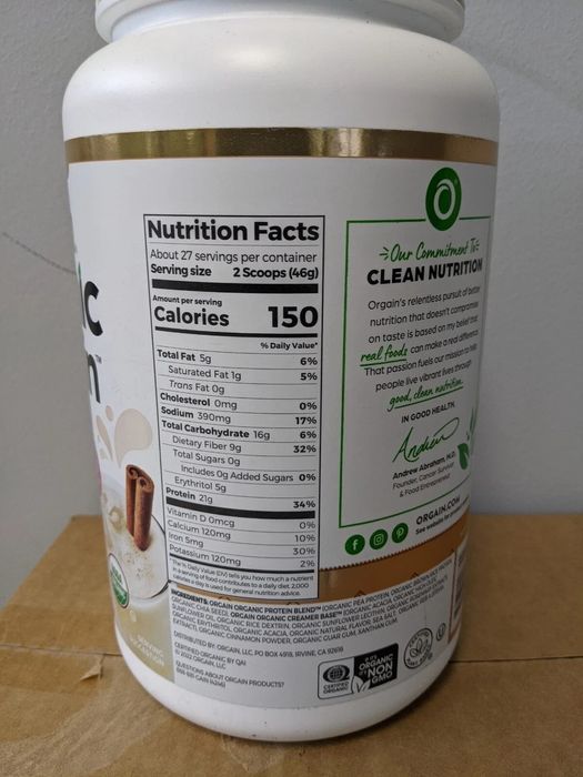 Продам Спортивное питание (Протеин Orgain + Креатин Applied Nutrition