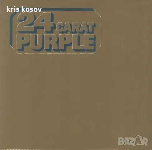 Deep Purple 24 карата гранфонна плоча