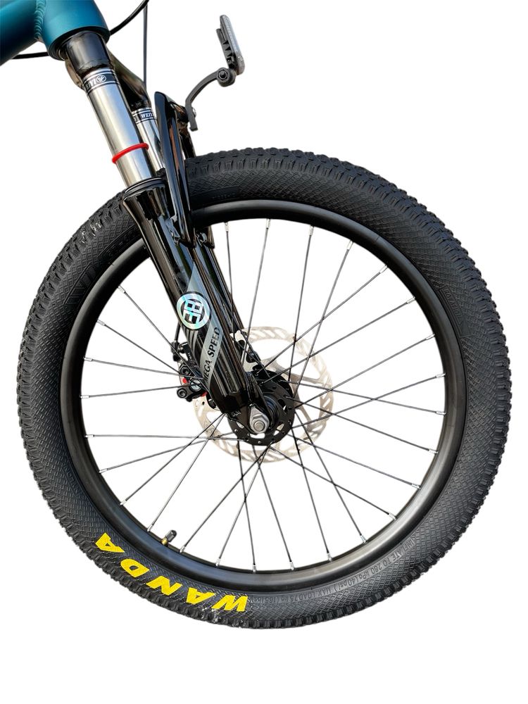 Алуминиев детски велосипед син MEGA SPEED 20"
