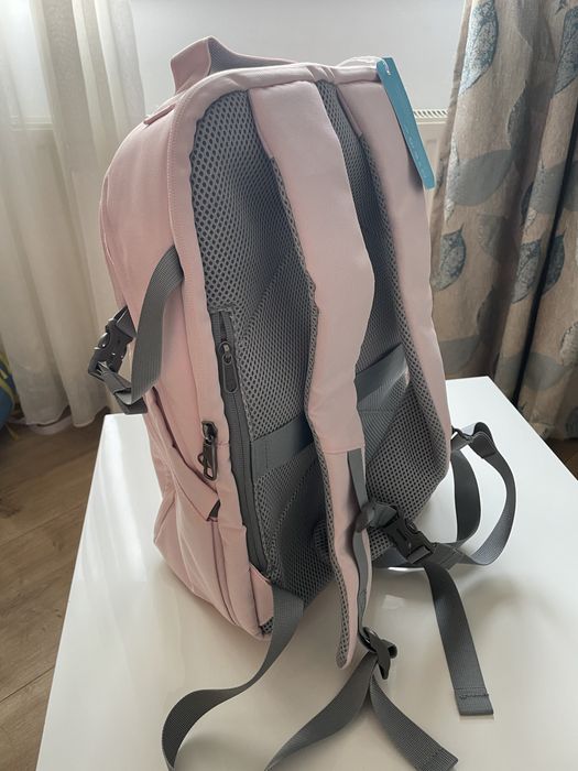 Rucsac camera foto BagSmart roz