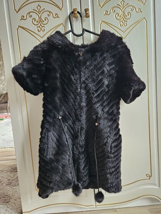 Норковая желетка