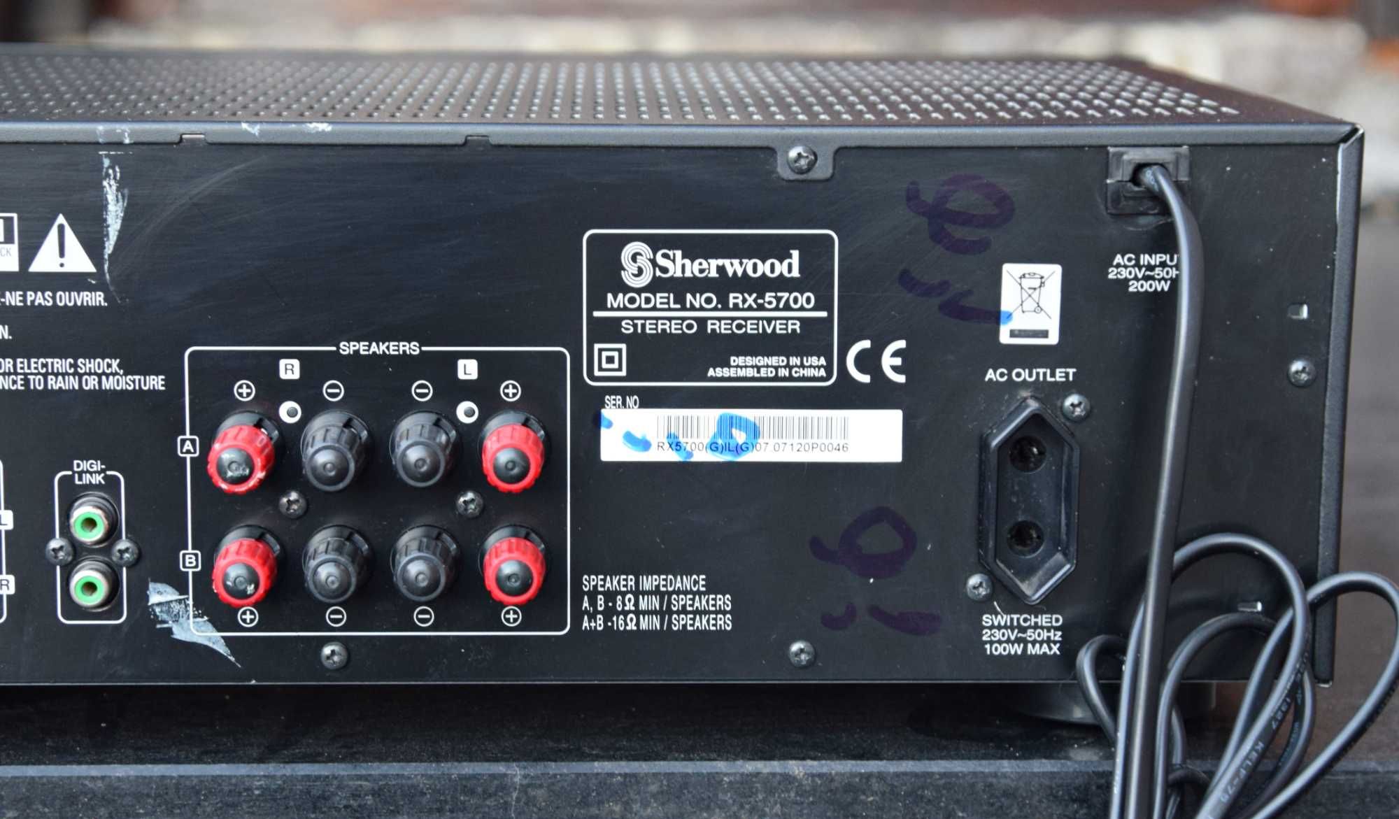 Amplificator Sherwood RX-5700, AV Receiver