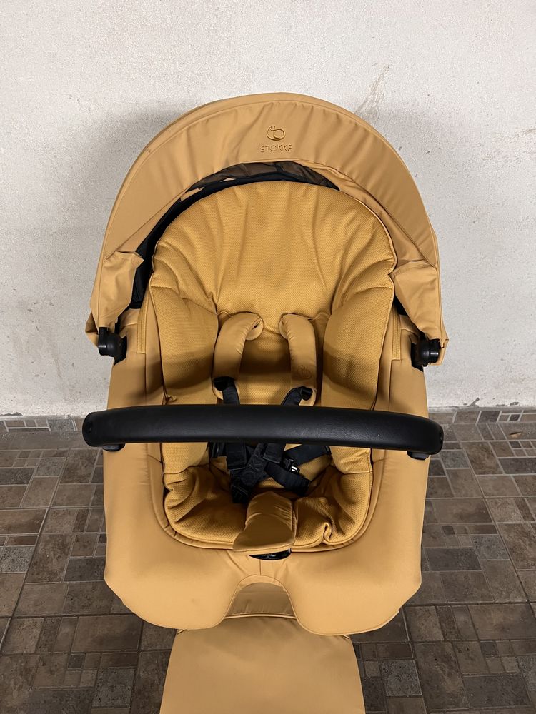 Stokke Xplory X Golden Yellow плюс аксесоари