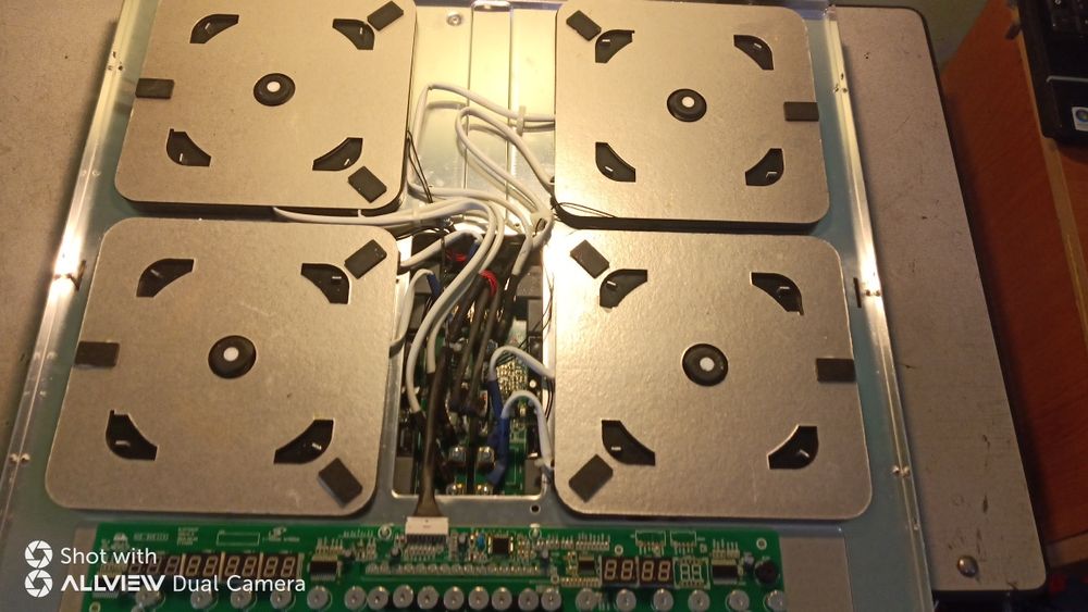 Plită electrică inducție componente