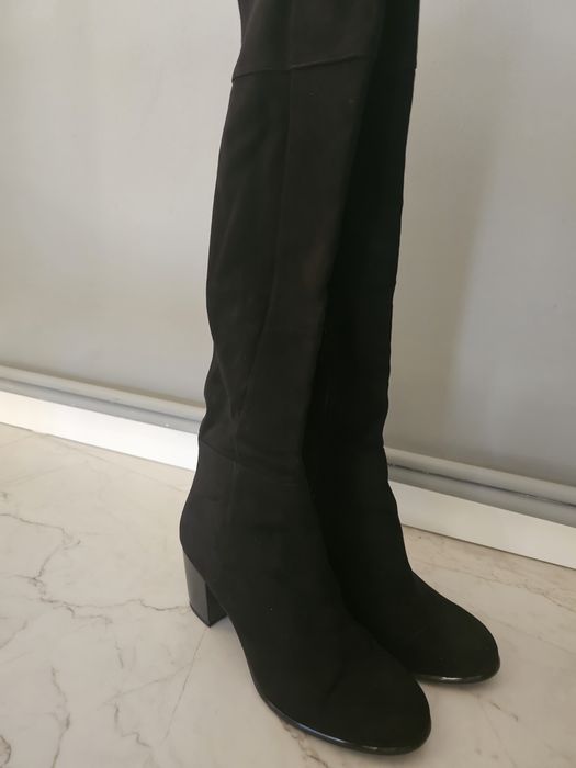 Cizme negre lungi HM, marimea 39