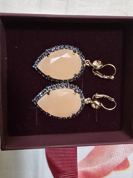 Cercei placati cu aur de 24K