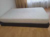 Продам кровать полуторка с матрасом в отличном состоянии за 35000 тг.