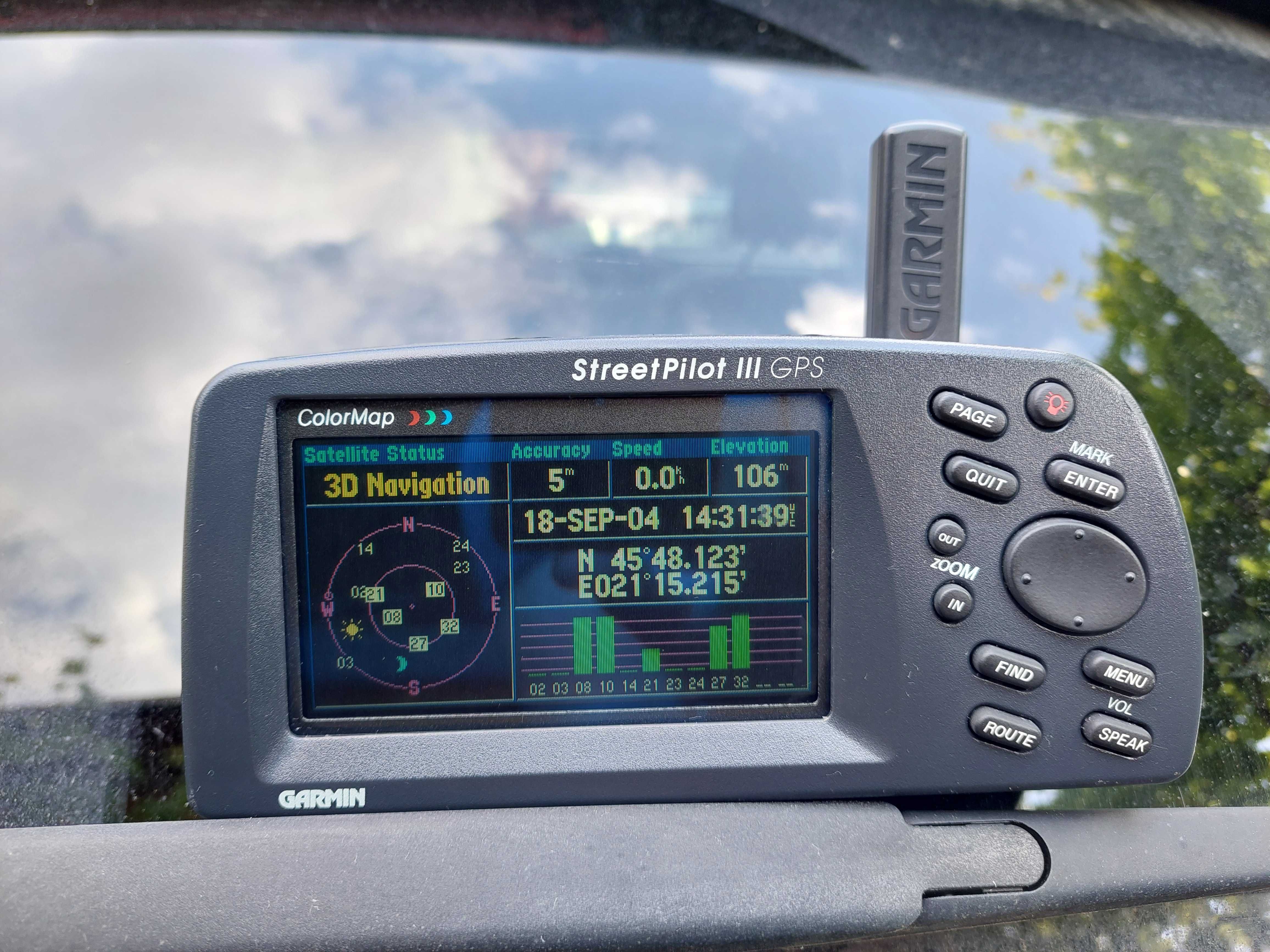 GPS offroad naval Garmin Street Pilot 3 III