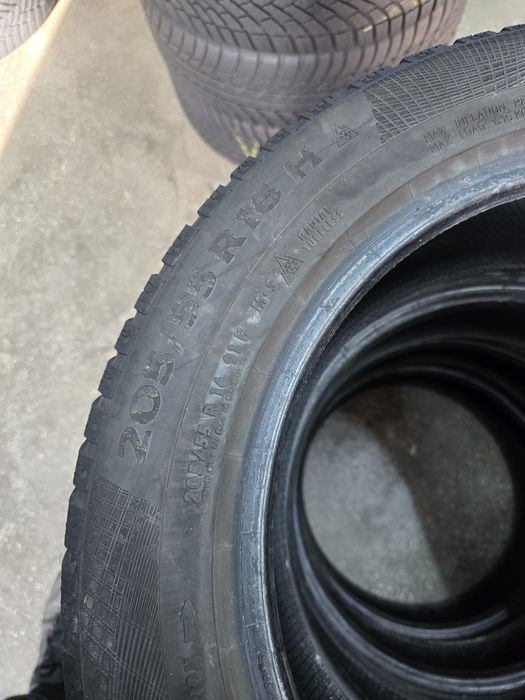 4x 205/55/16 M+S CONTINENTAL 2020 Stare excelentă