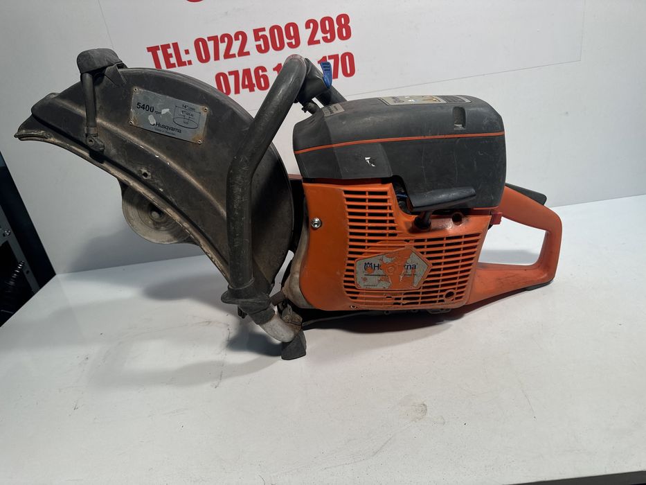 Husqvarna K750 drujba taiat asfalt beton borduri pavele stihl bosch