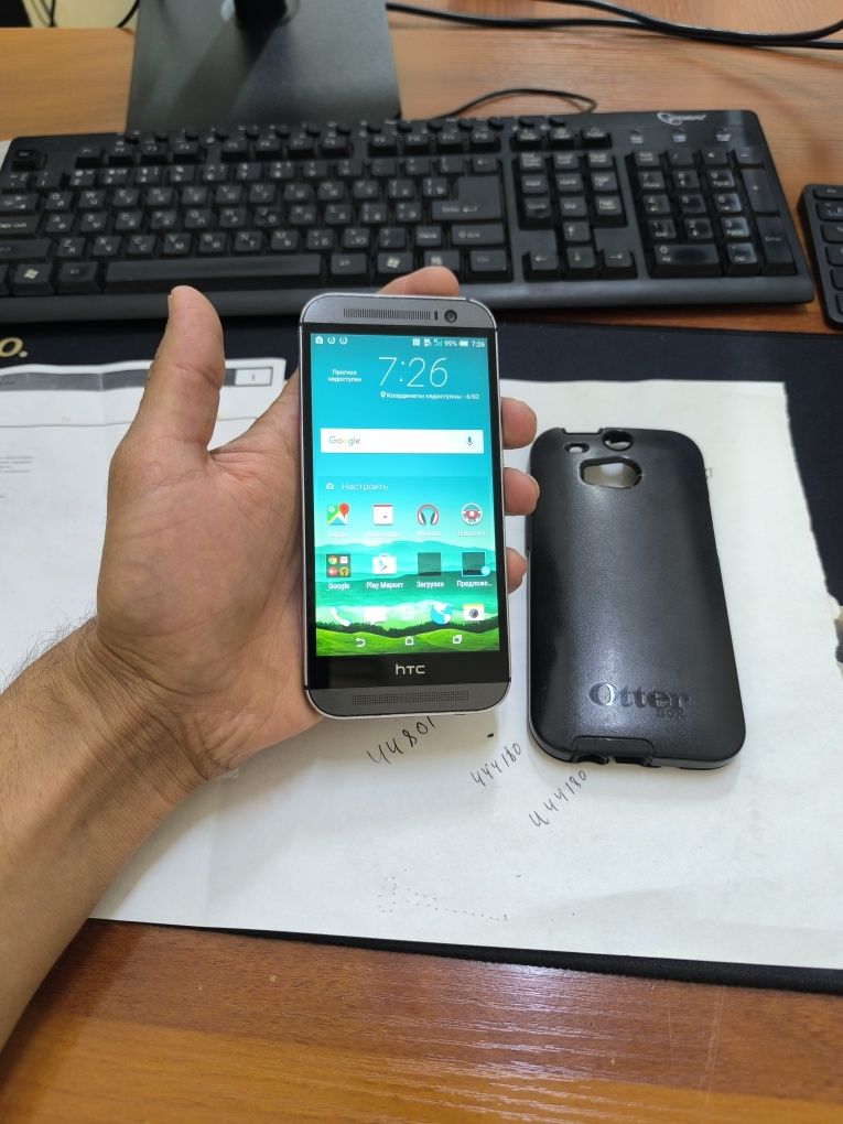 Htc_one M8 16gb(2017) ideal iwlawi zur aybi yuq tozza telefon