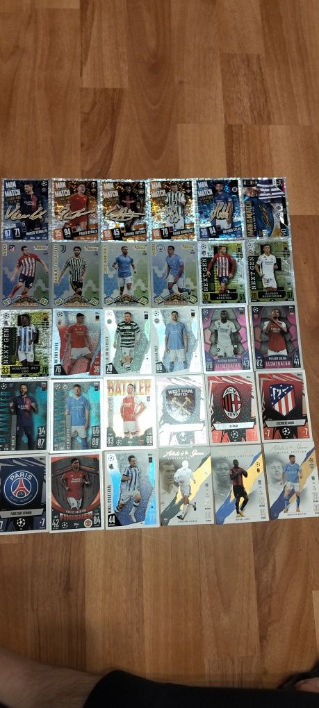 Cartonase fotbal match attax
