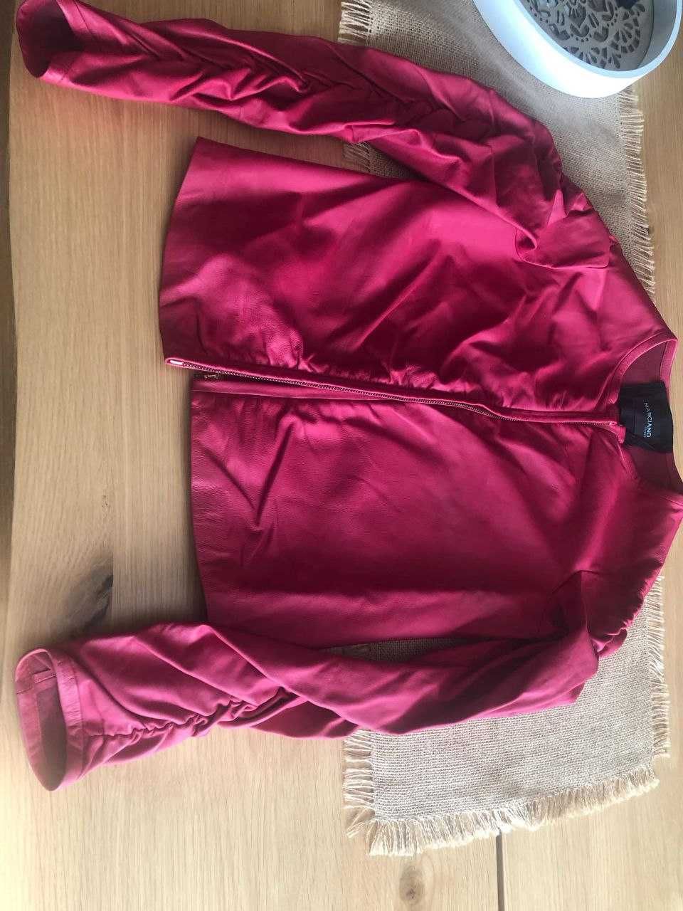 Guess Marciano агнешка кожа яке - червено