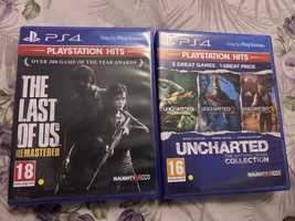 Ps4 игри last of us и uncharted