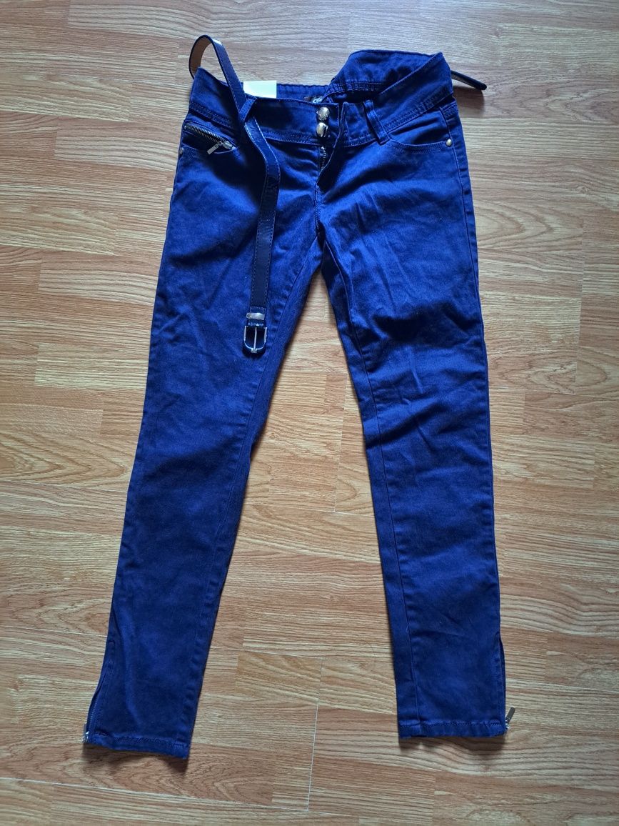 Jeans dama bleumarin