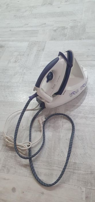 Statie de calcat Tefal Easy Pressing GV5245, Ultragliss, 4.5 bar, Alb/