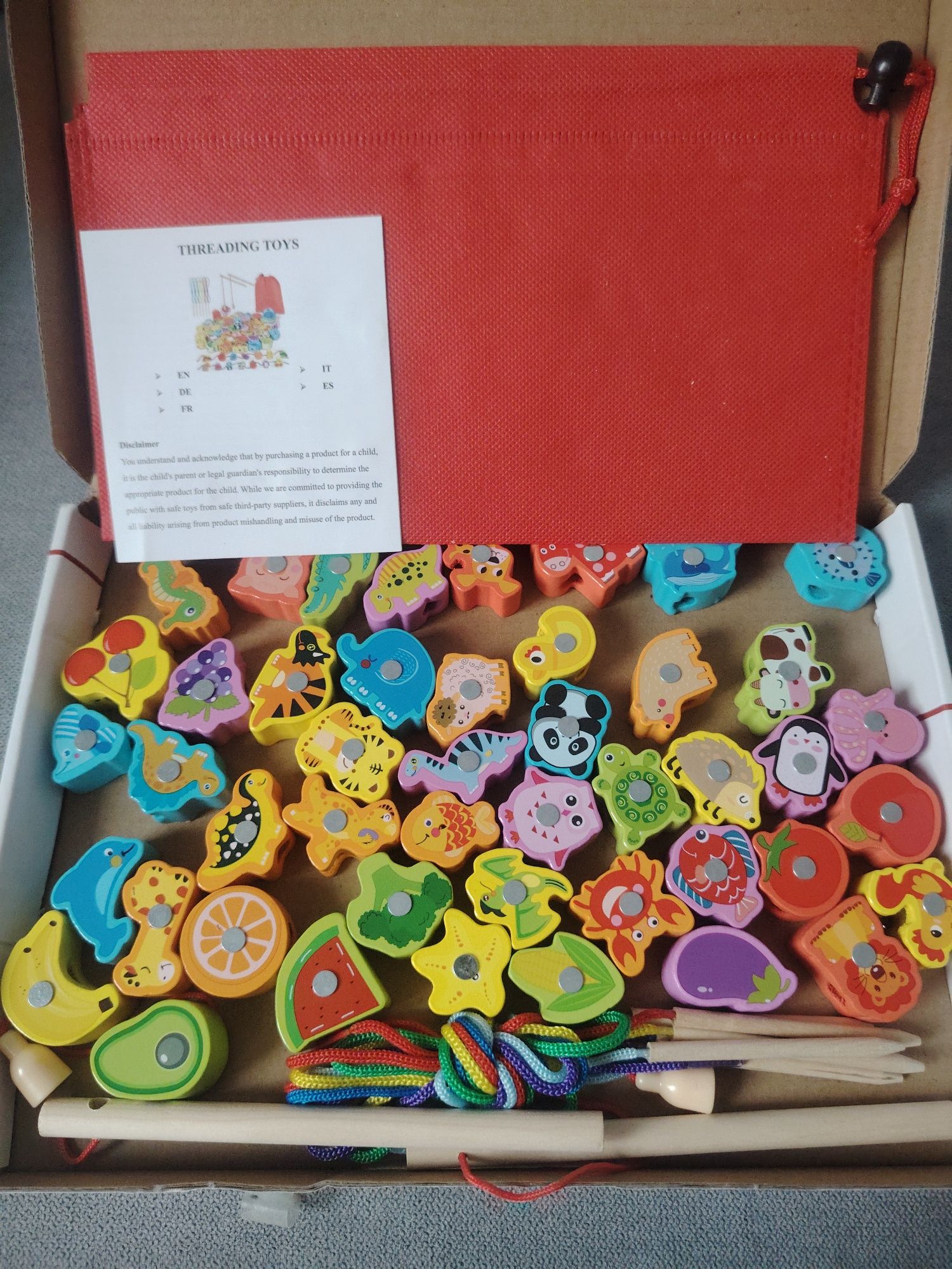 Играчки нови дървени +  пиано