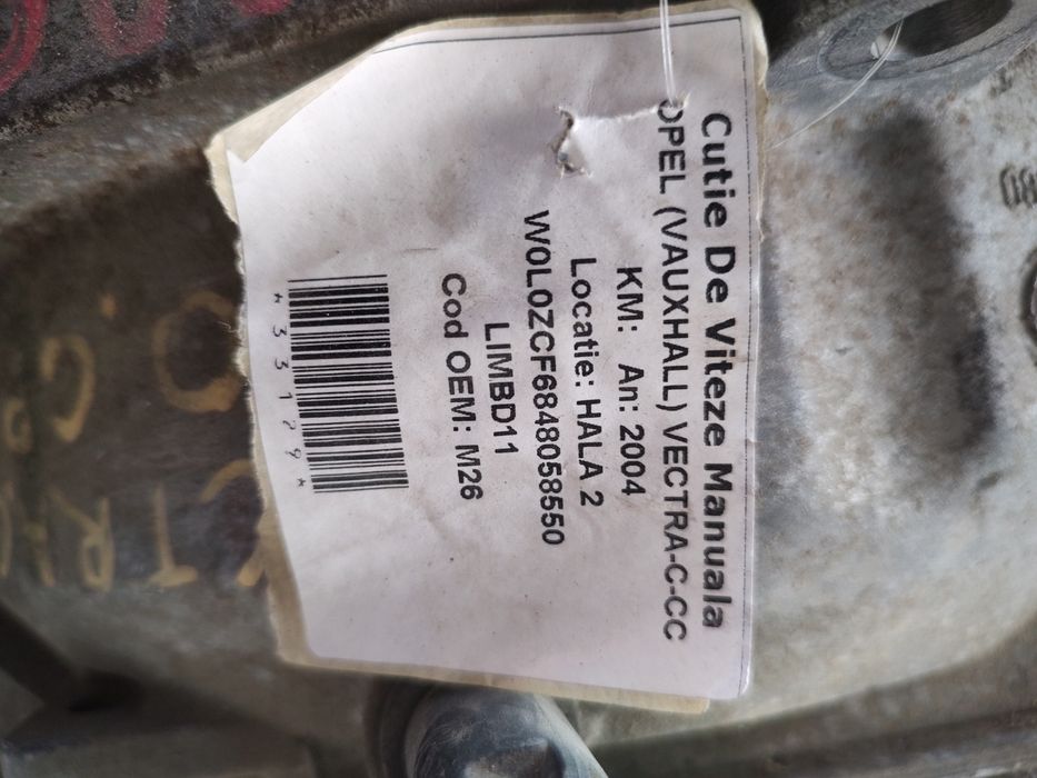 Vând cutie sau schimb opel Vectra
