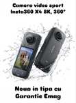 Camera video sport Insta360 X4 8K, 360° Noua inTipla, Garantie Emag