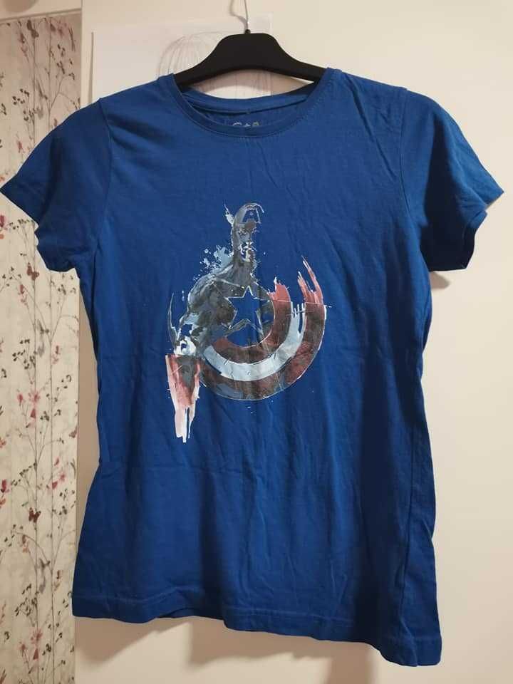 tricou dama Captain America, S