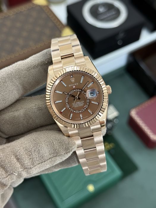 Rolex Sky-Dweller Chocolate