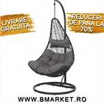 Leagan gradina/Balansoar/Scaun/Fotoliu suspendat Gri LIVRARE GRATUITA
