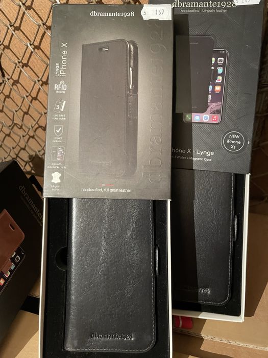 Husa flip din piele si alte modele iPhone 12, X, Xs si alte modele