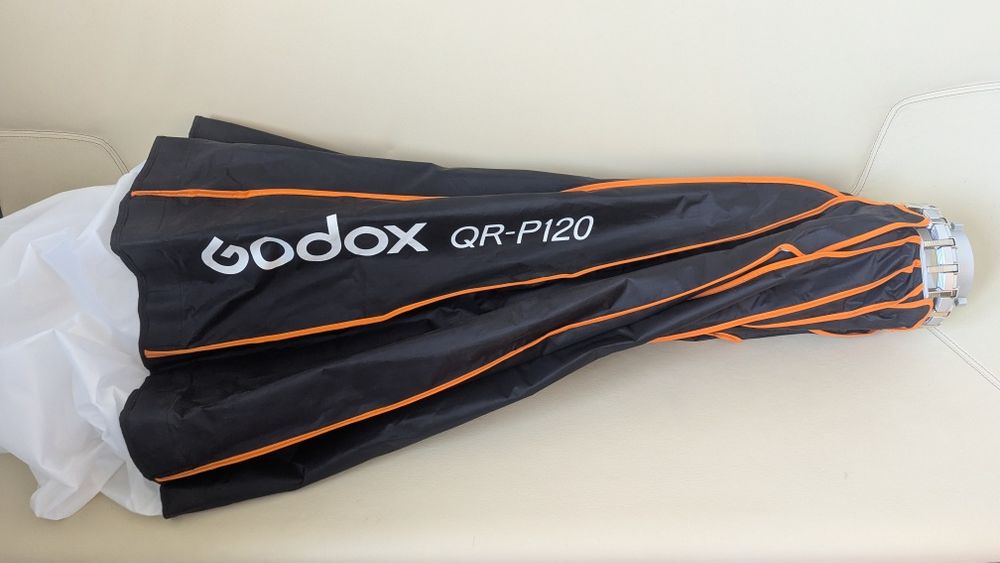 Софтбокс Godox QR-P120 параболический быстроскладной
