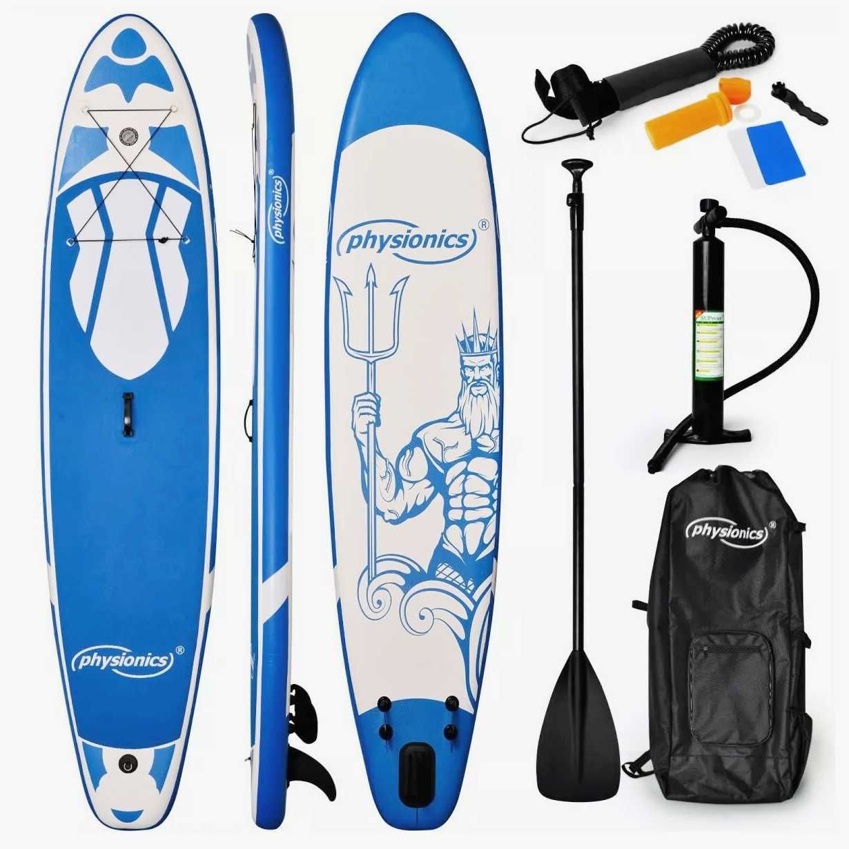 Надуваем SUP Падълборд Paddle Board Стендъп Падъл 3-Финки 10'6 320cm