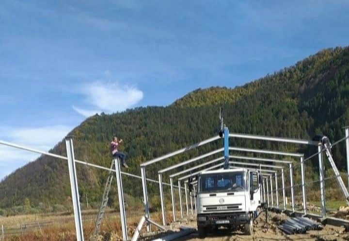 Vand hală metalica 12m×45m×4m