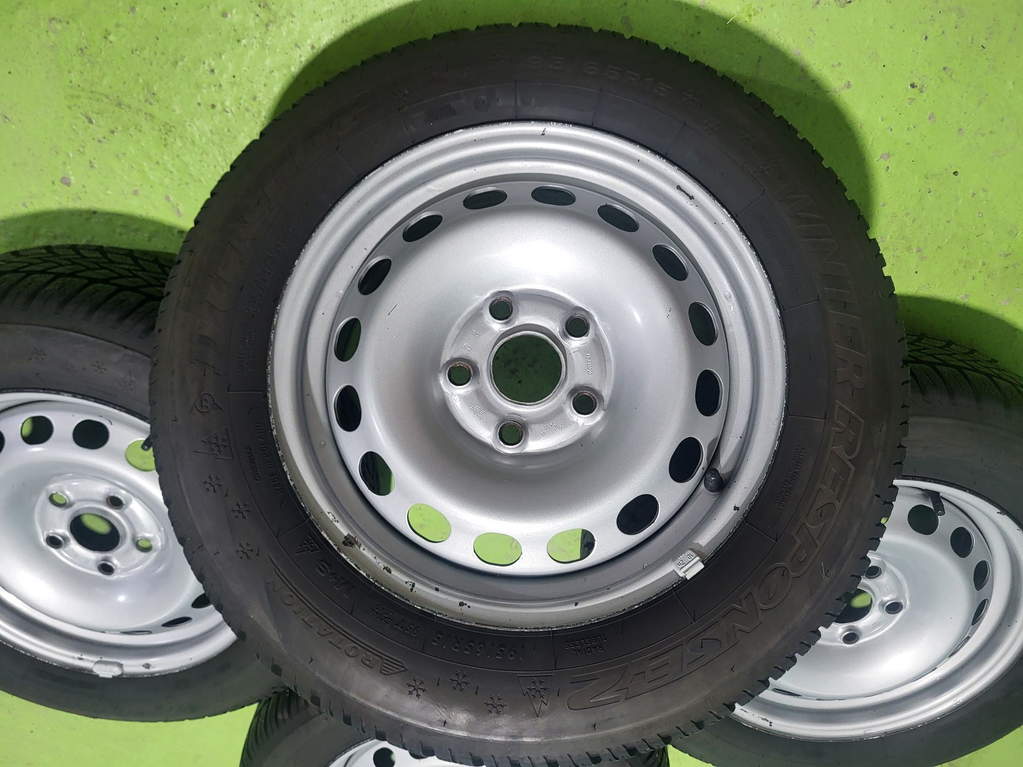 15 5х112 Vw Golf touran Caddy метални джанти 5х112