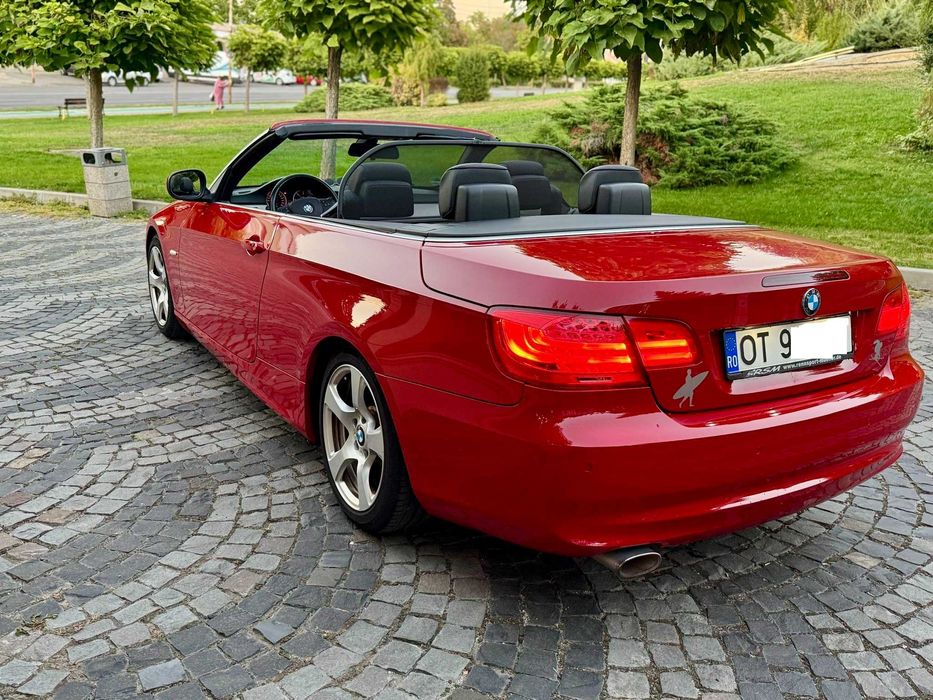 Bmw 320 Cabrio - CULOARE RAR PT RO - 184CP - Rosu MTL - Inmatr. AZI