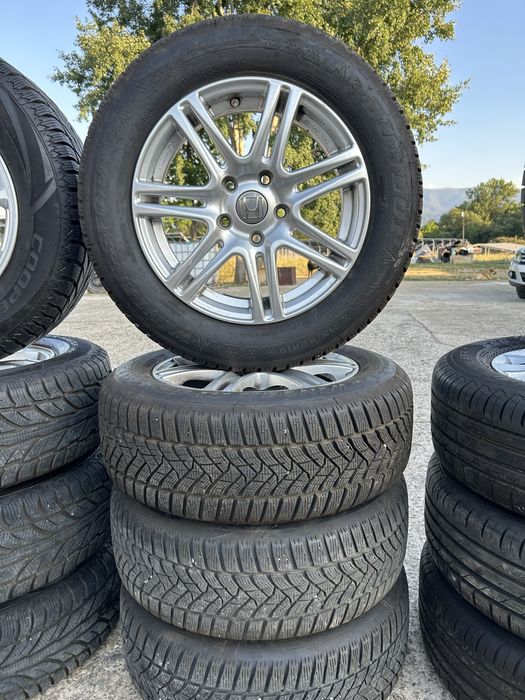 Лети джанти с нови гуми от HONDA, размер 215/60/R16 99H, ДОТ2624.