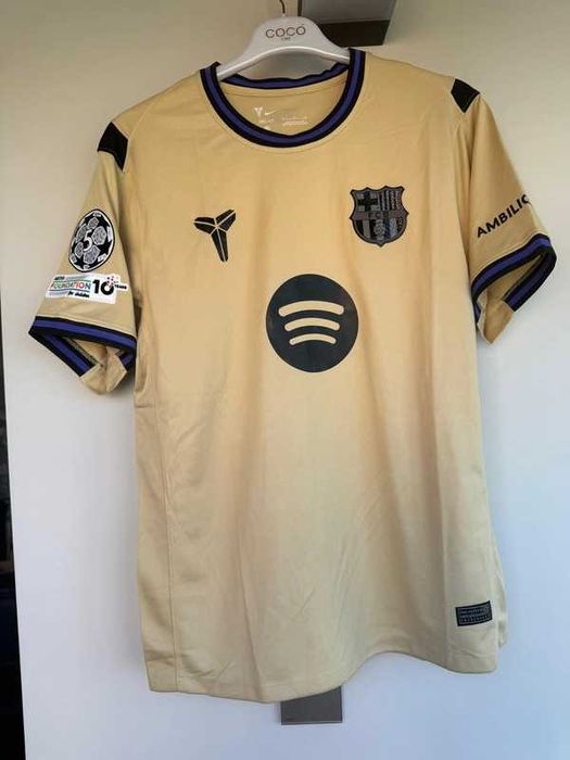 Tricou Fotbal Kobe x Fc Barcelona M/L Away Kit Lamine Yamal