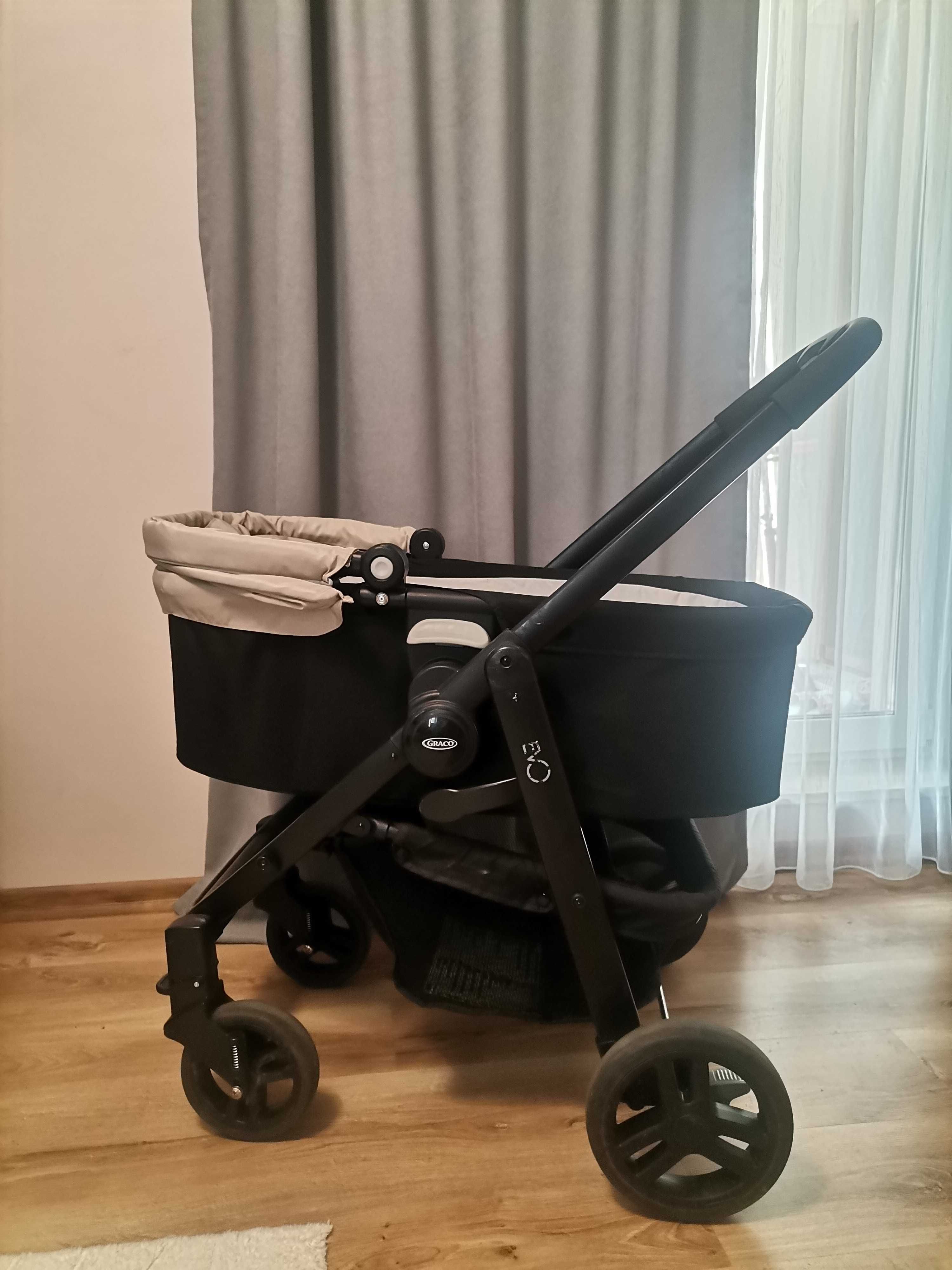 Комбинирана детска количка EVO Trio Sand 3 в 1 - Graco