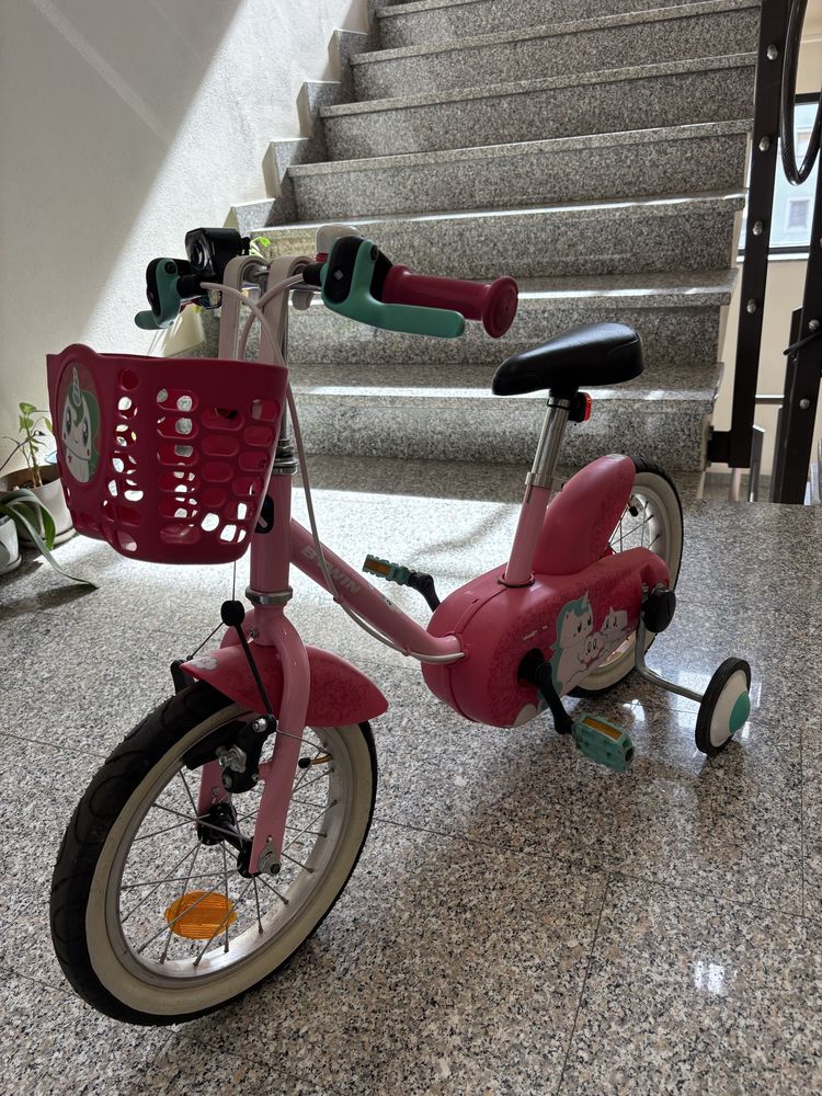 Bicicleta 14” 500 Unicorn Copii 3-5 ani