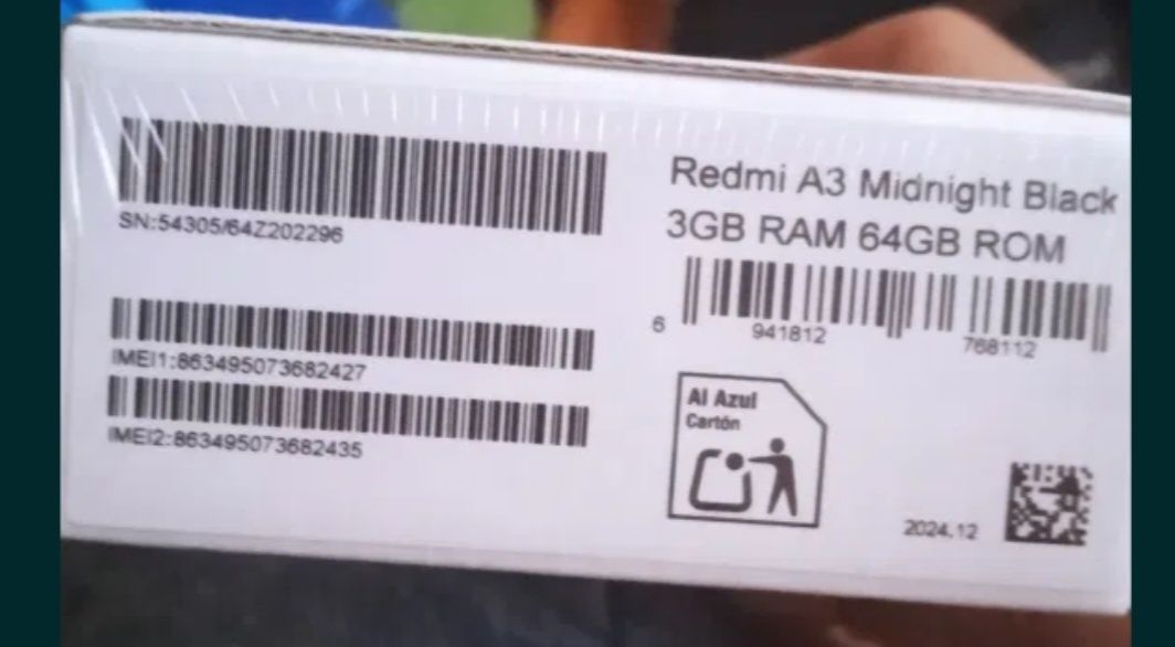 149лв.с Протектор чисто Нов Xiaomi Redmi A3