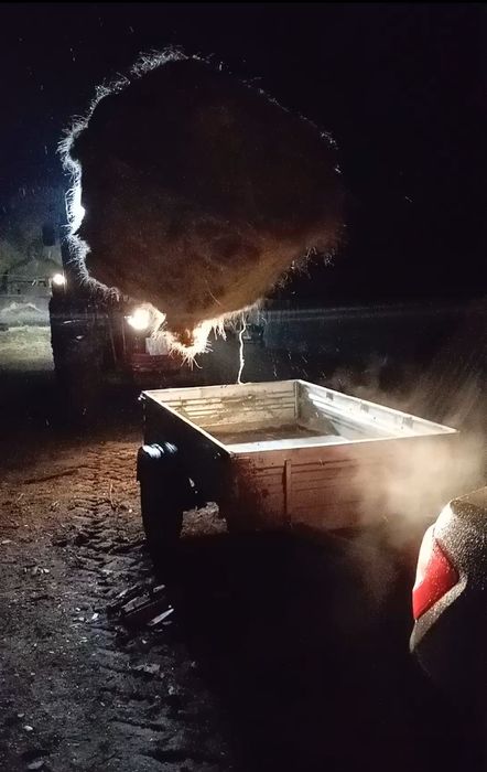 Сено разнотиавие с доставкой можно и по одному рулону