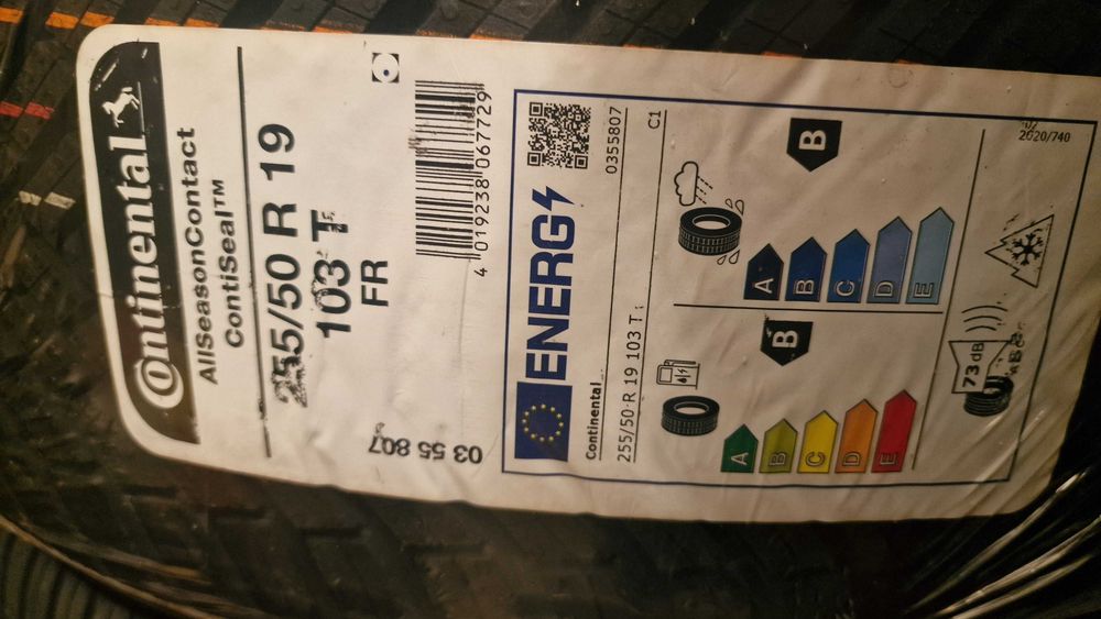 Нови 4 гуми Continental 255/50 R19