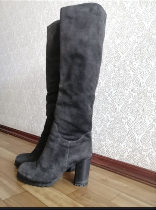 Сапоги натуральные, европейка