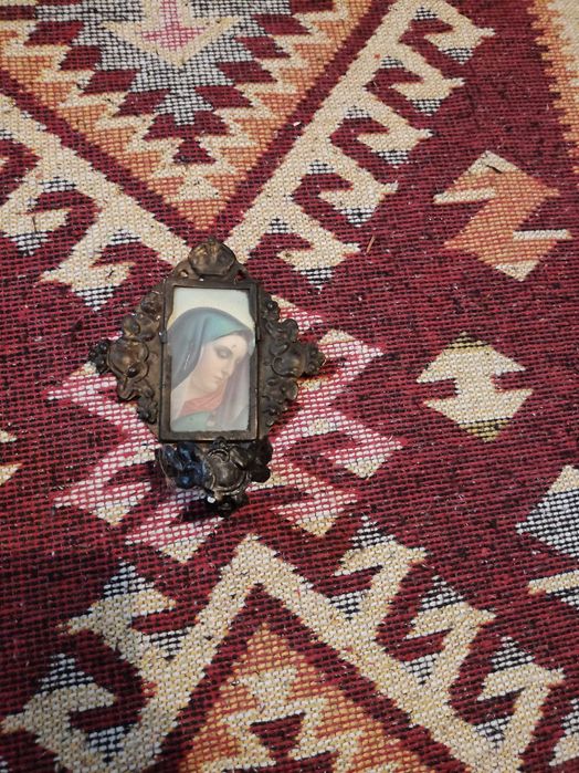 Старинен свещник за една свещ