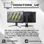 [NEW] монитор MSI 275CQRX 2K 240Hz Curved