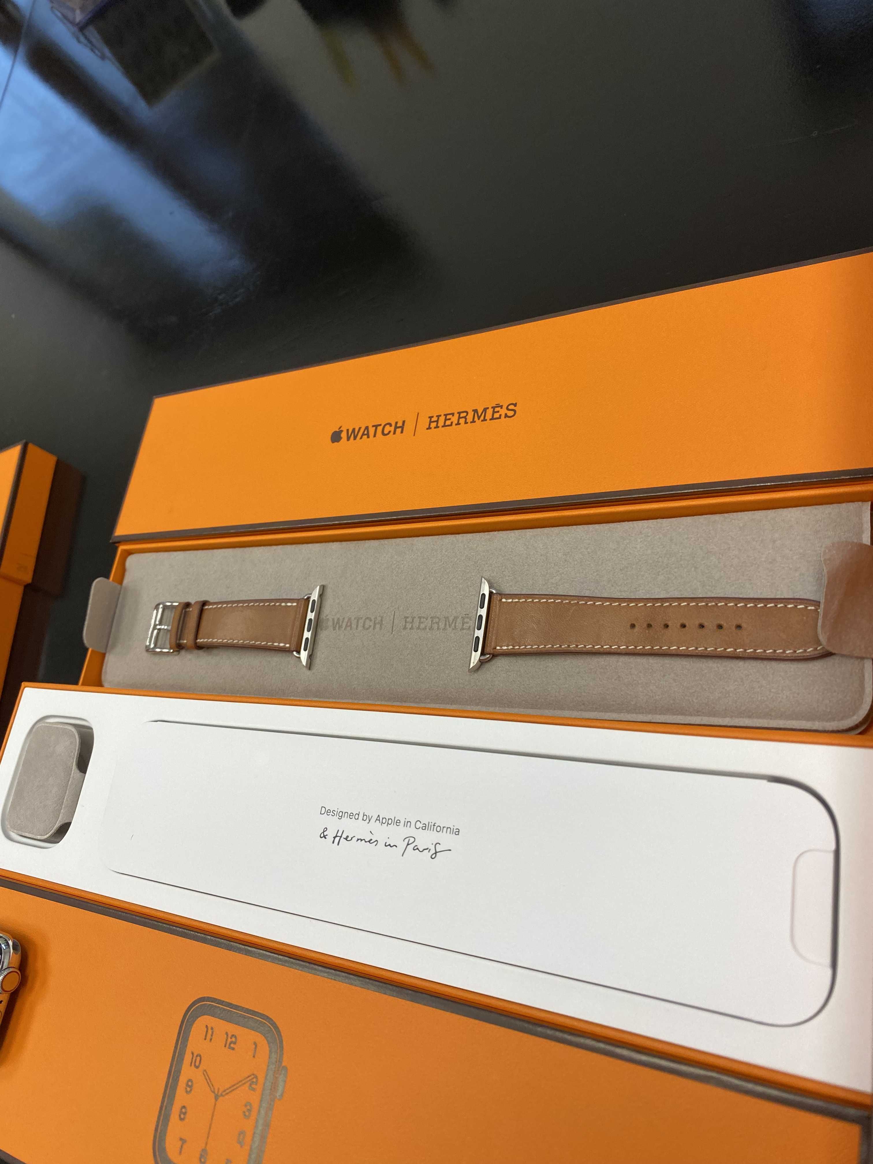 Hermes Apple Watch Series 4, 2 пары