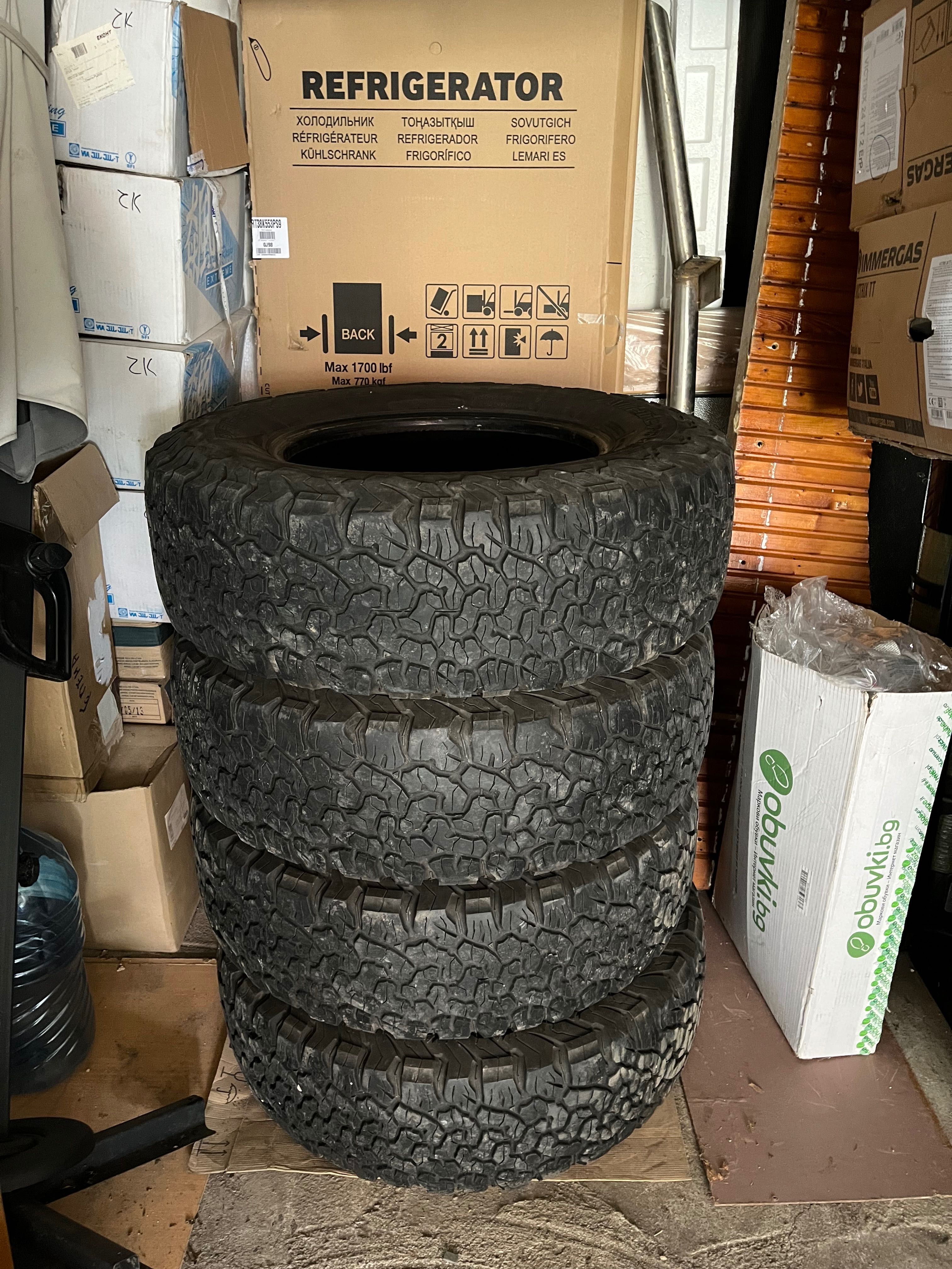 Продавам 4бр. BF Goodrich AT K02 255 75 R17 DOT 3219