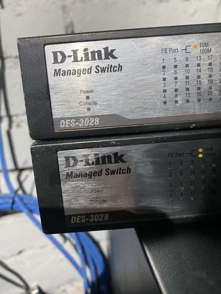 Switch D-Link DES-3028, 24 x RJ-45