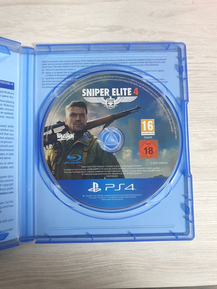 Sniper Elite 4 ps4 ps5